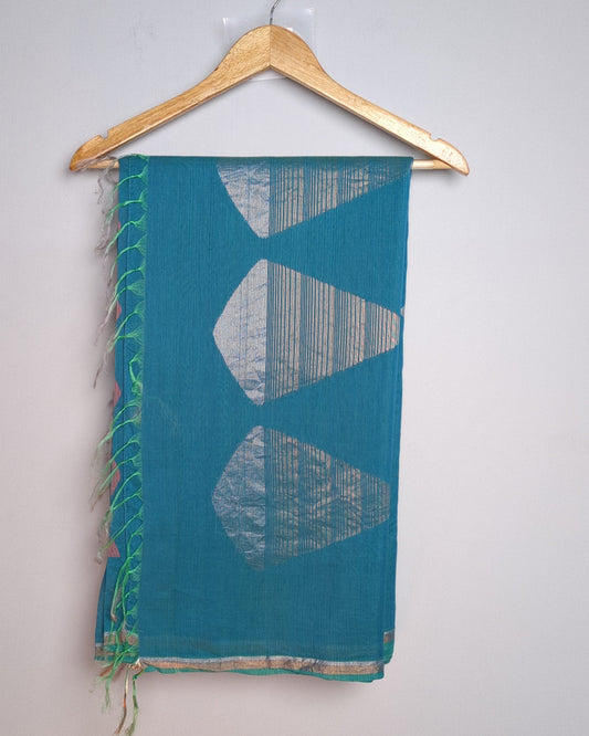 Blue Silk Saree