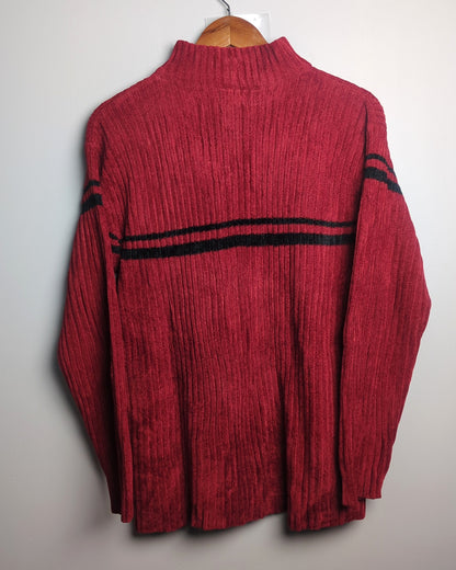 Gap Wine Quarter-Zip Sweater
