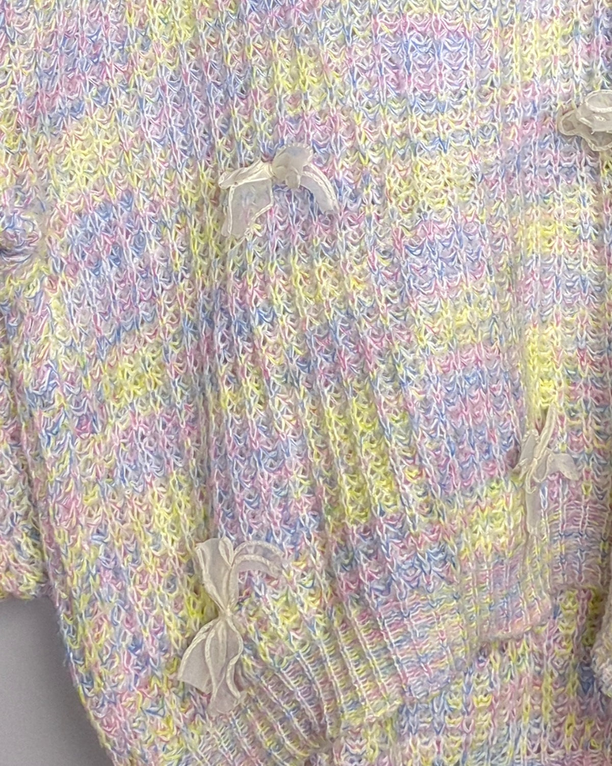 Pink Bow Sweater