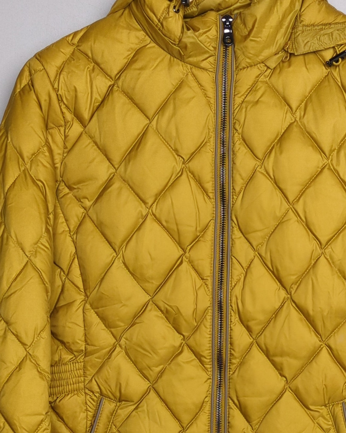 Per Una Marks And Spencer Orange Quilted Jacket