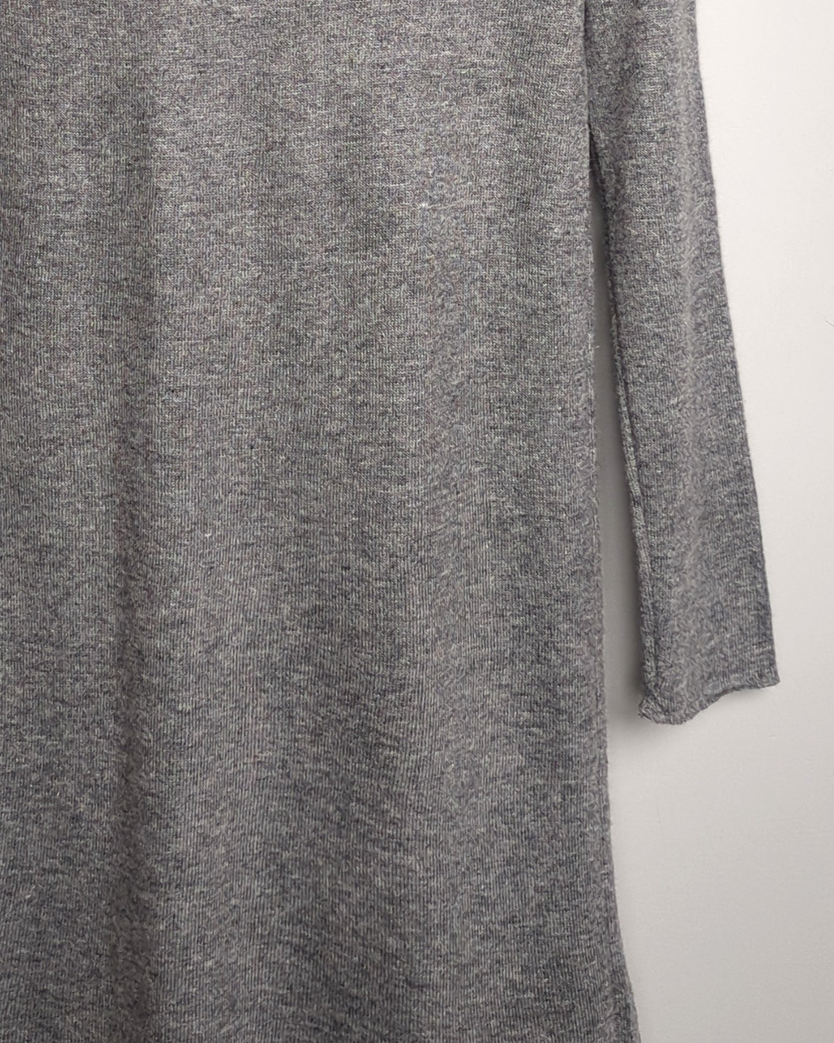 Grey Turtleneck Sweater