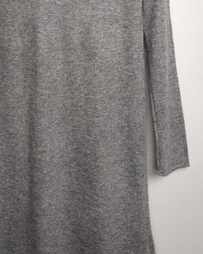 Grey Turtleneck Sweater