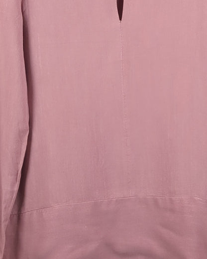 Pink Keyhole Sweater