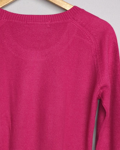 Marks And Spencer Pink Crewneck Sweater