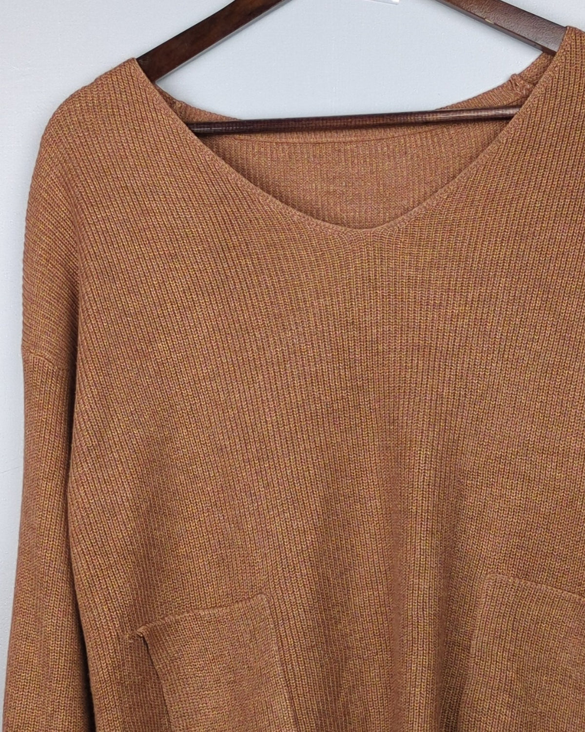 Brown Knitted Tunic