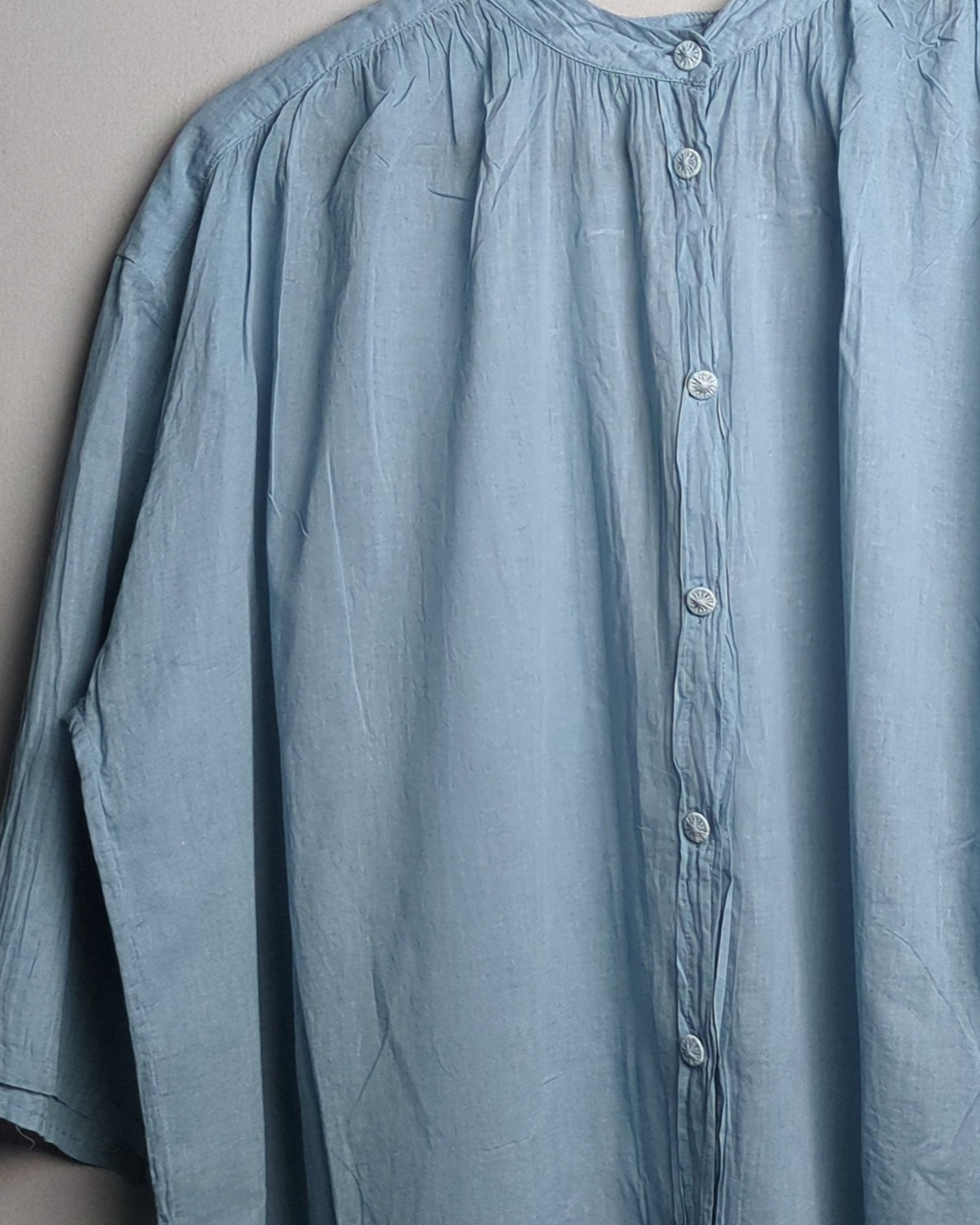 Blue Button Shirt