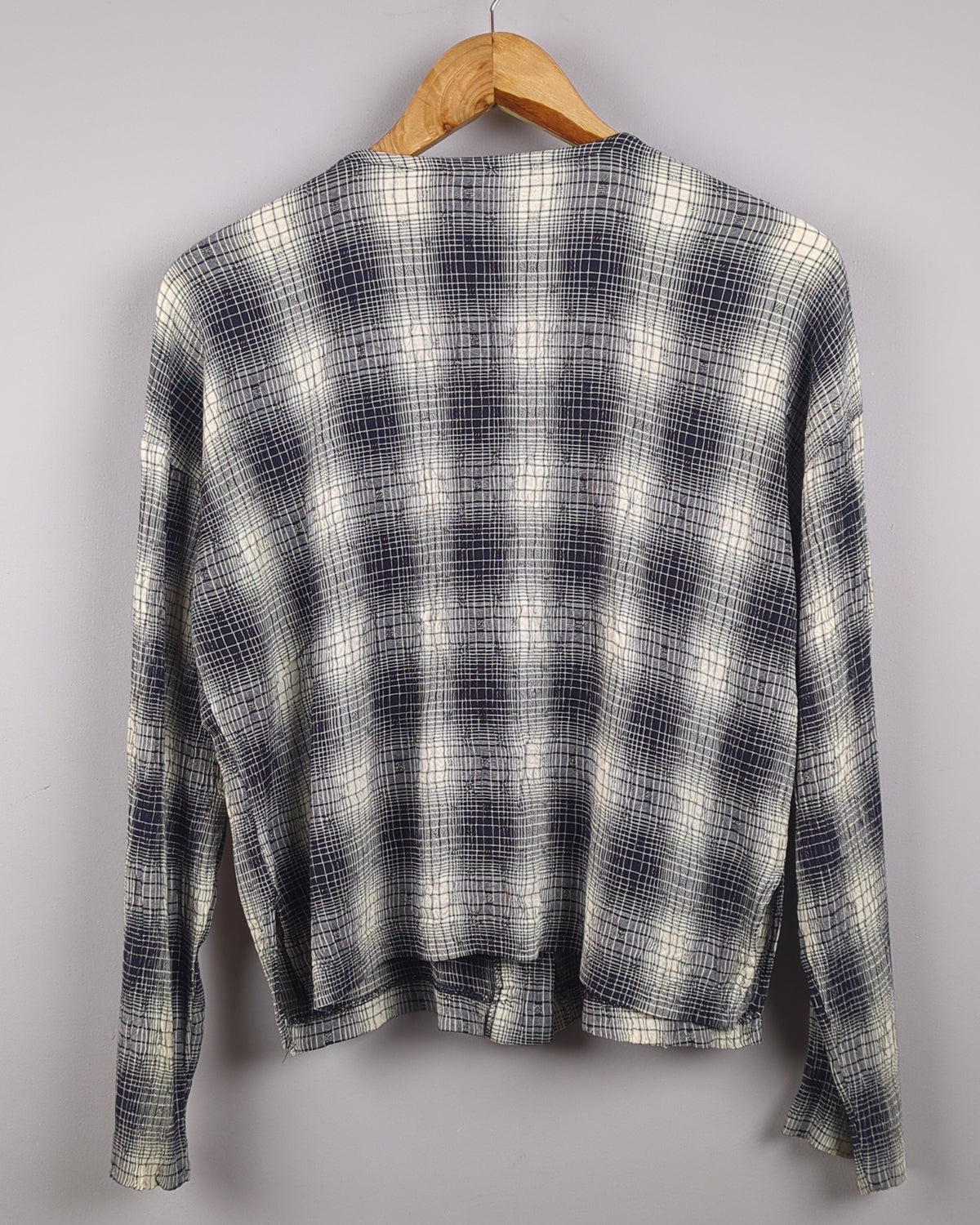 Black Buttoned Cardigan