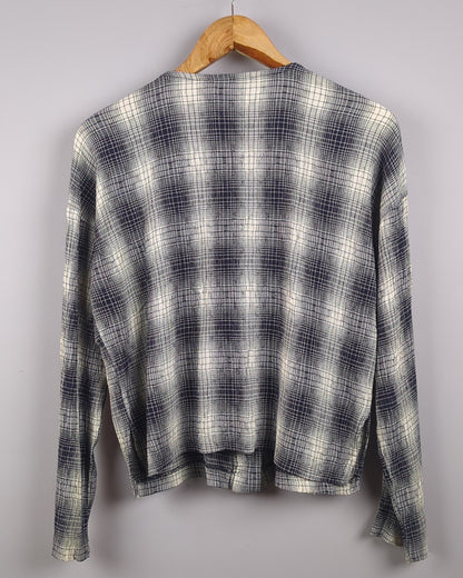 Black Buttoned Cardigan