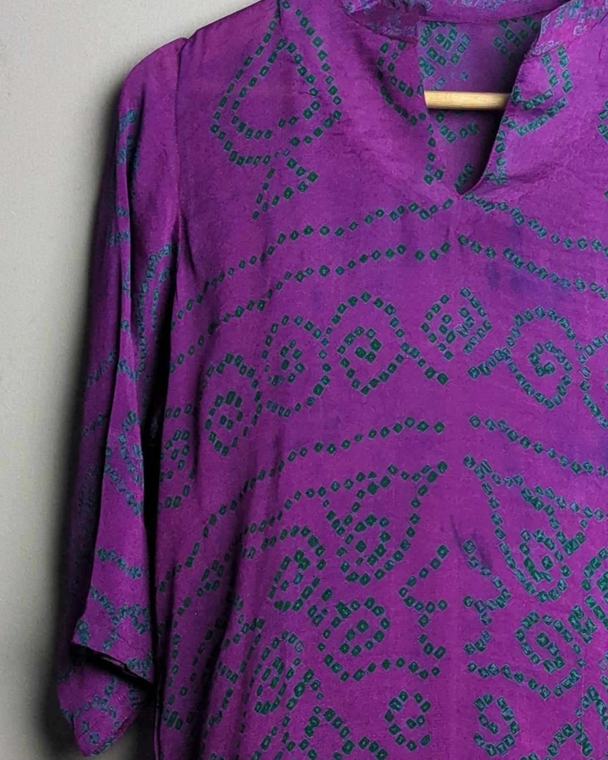 Purple Printed Tunic