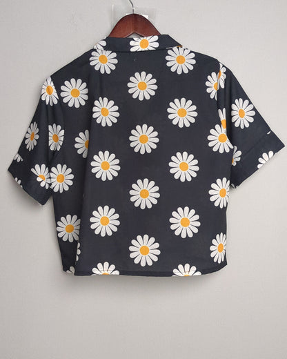 Black Daisy Shirt