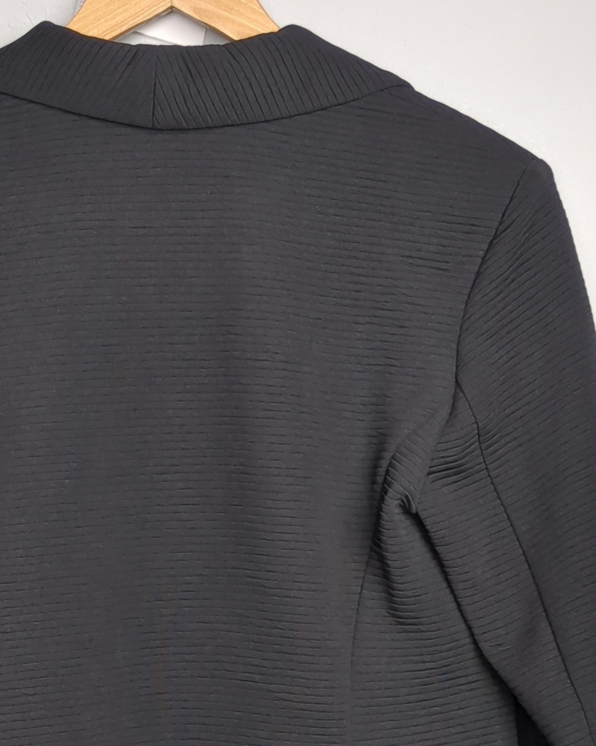 Marks And Spencer Black Open Blazer