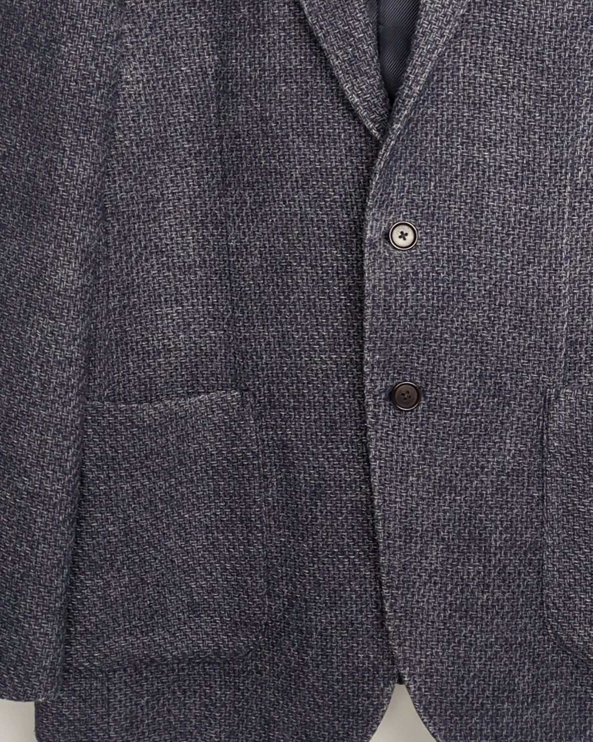Taka-Q Blue Textured Blazer