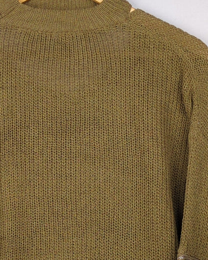 Green Knitted Sweater