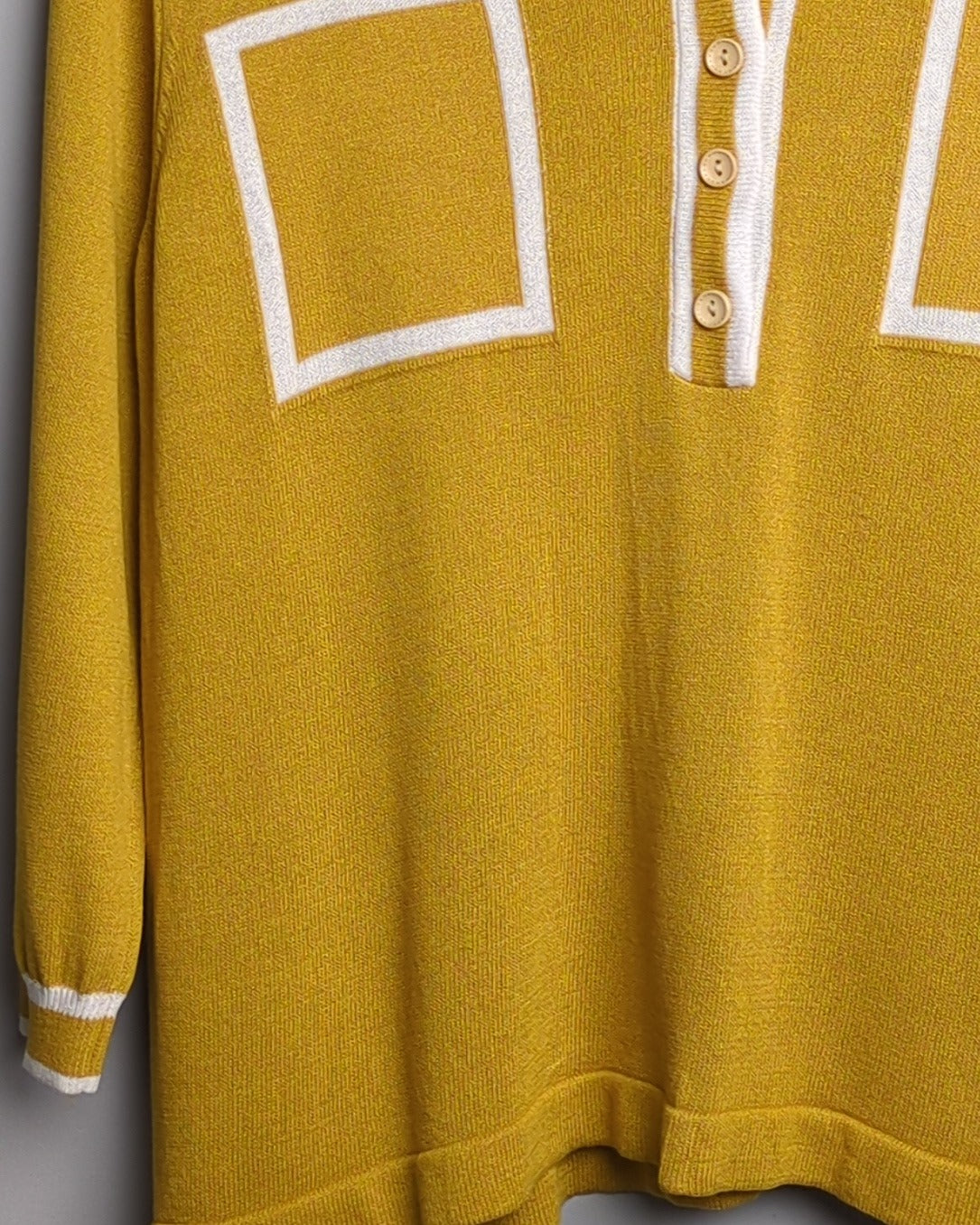 Beige Knitted Pullover