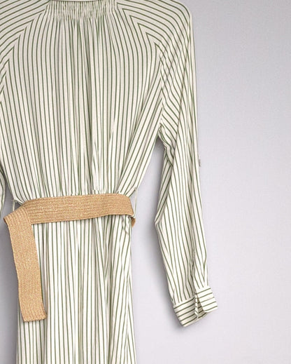 Zara Green Shirt Dress