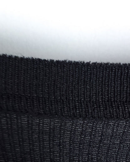 Black Ribbed Top