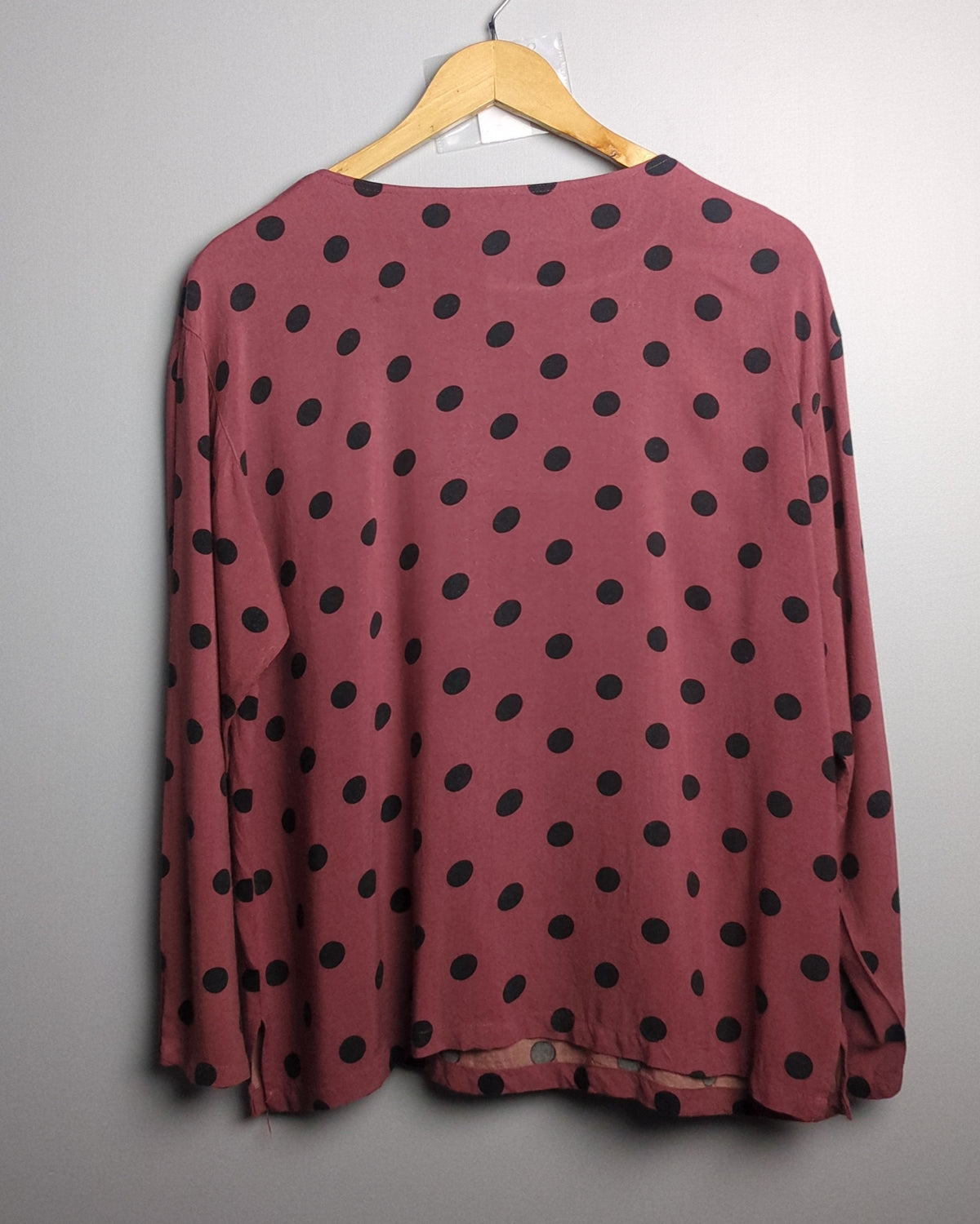 Pasta Wine Polka Blouse