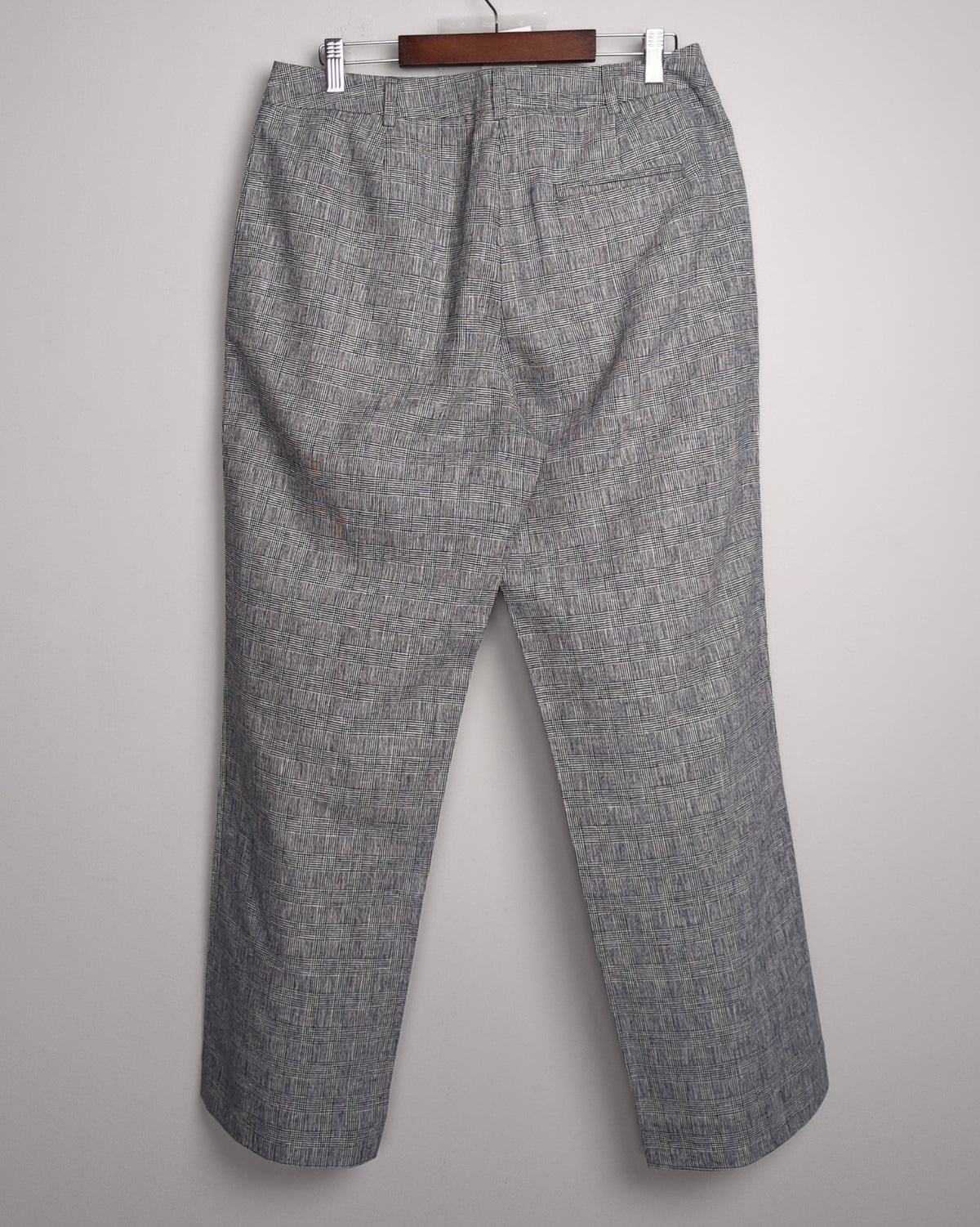 Marks & Spencer Gray Checked Trousers