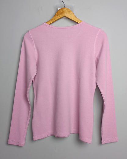 Reflections Pink Waffle Shirt