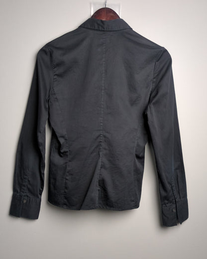 The Limited Black Button Shirt
