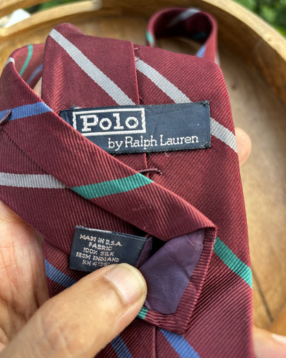 Polo Ralph Lauren Wine Neck Tie