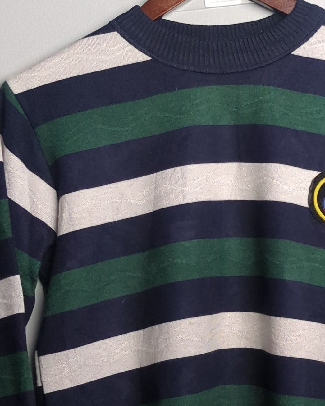 Blue Striped Sweater