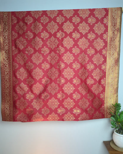 Red Silk Saree