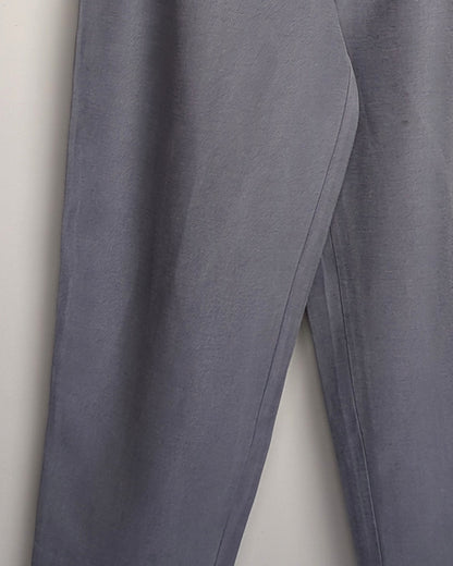 Zara Gray Pleated Trousers