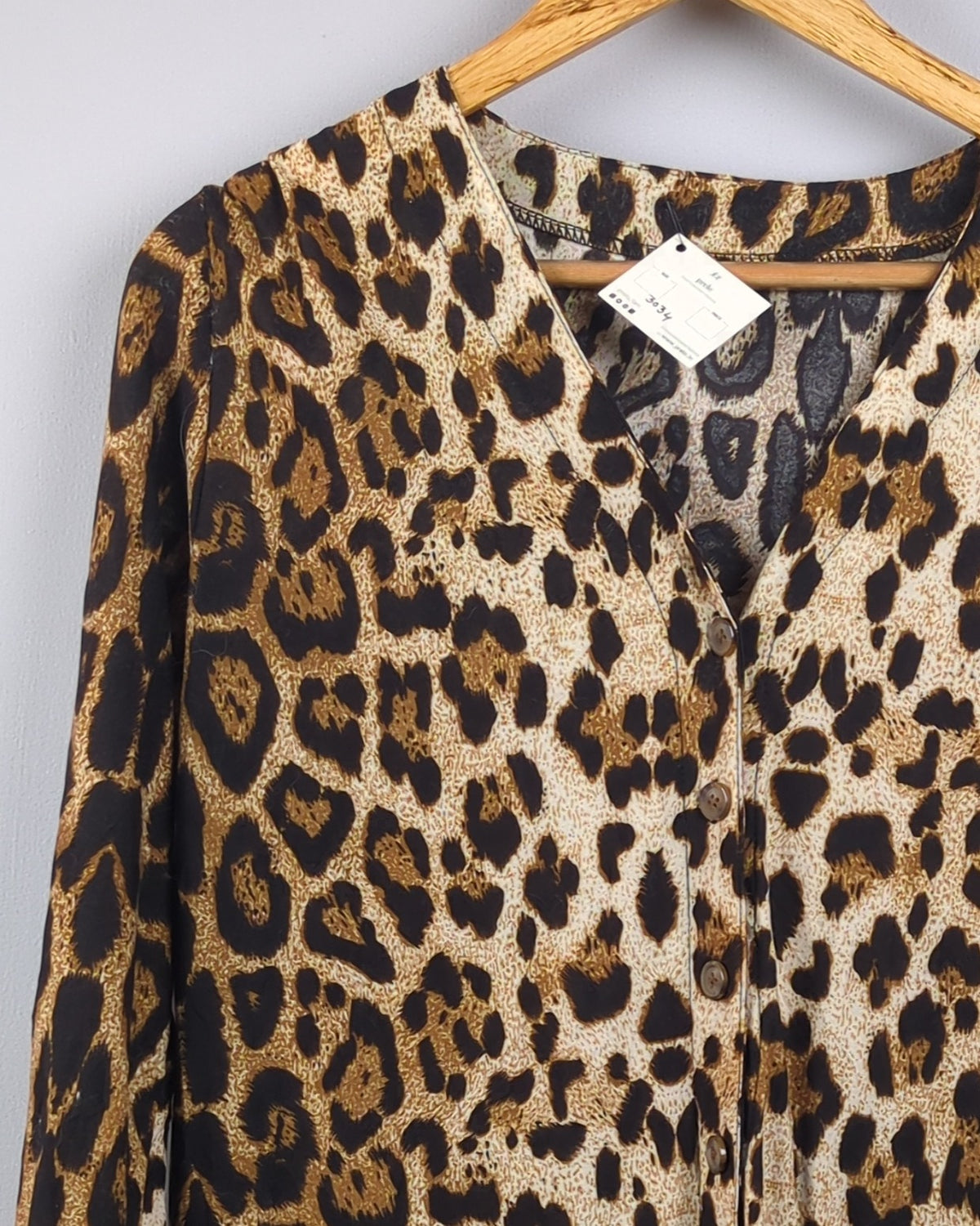 Brown Leopard Cardigan