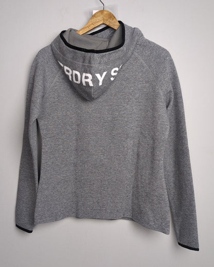 Superdry Gray Hooded Sweatshirt