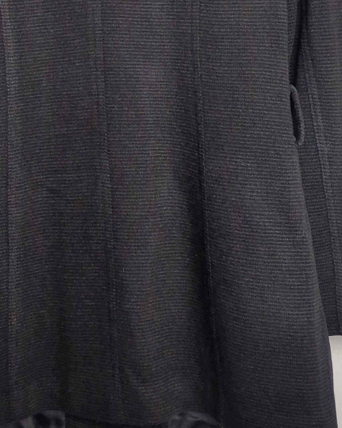 Si Black Peacoat Jacket