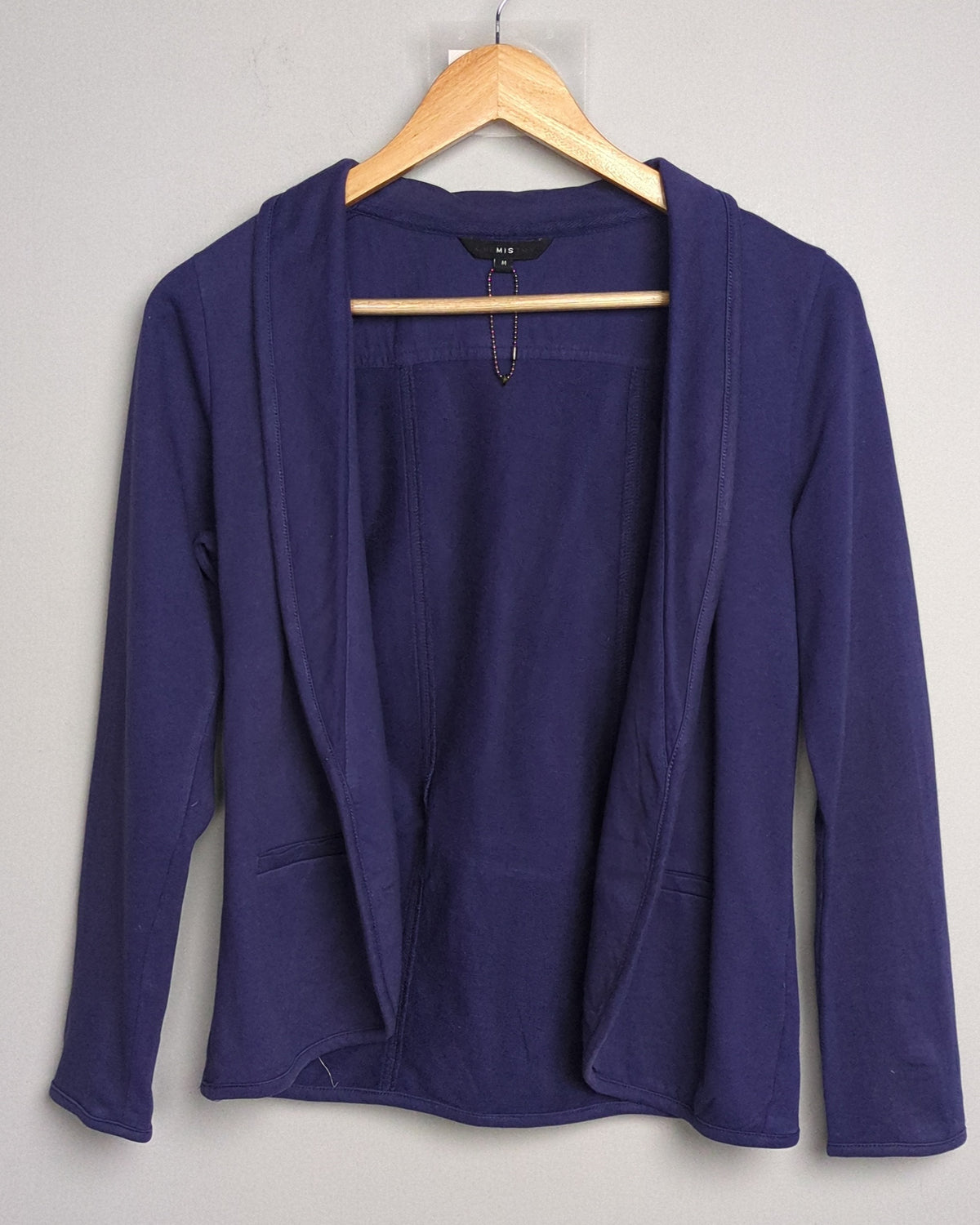 Chemistry Blue Open Blazer