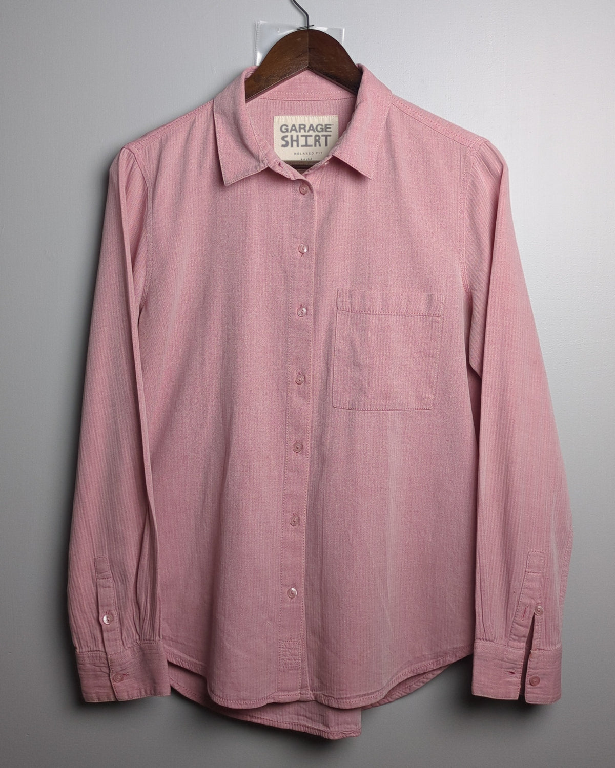 Garage Shirt Pink Button-Down Shirt