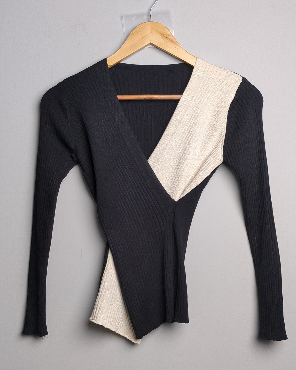 Black Wrap Top