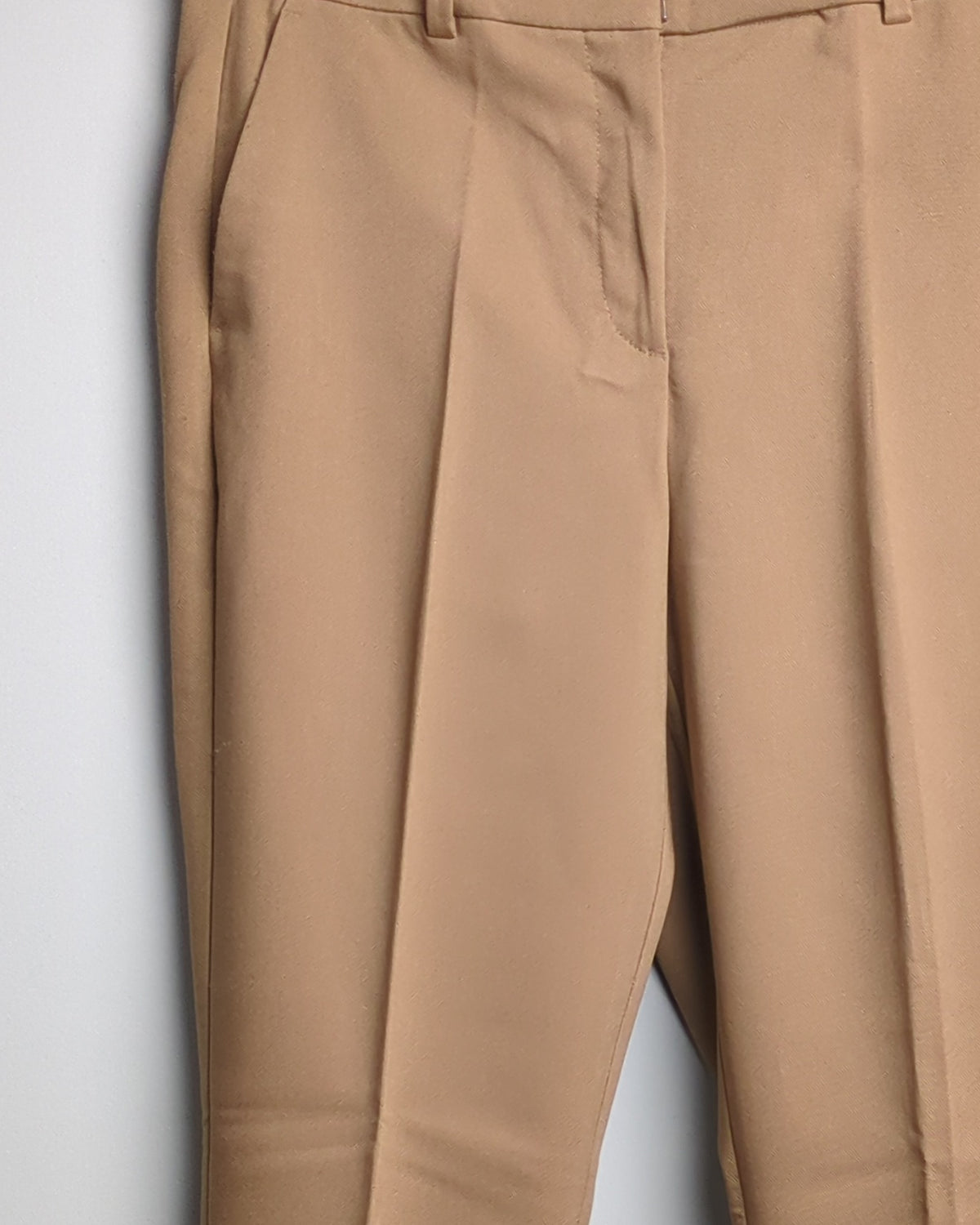 H&M Beige Tailored Trousers