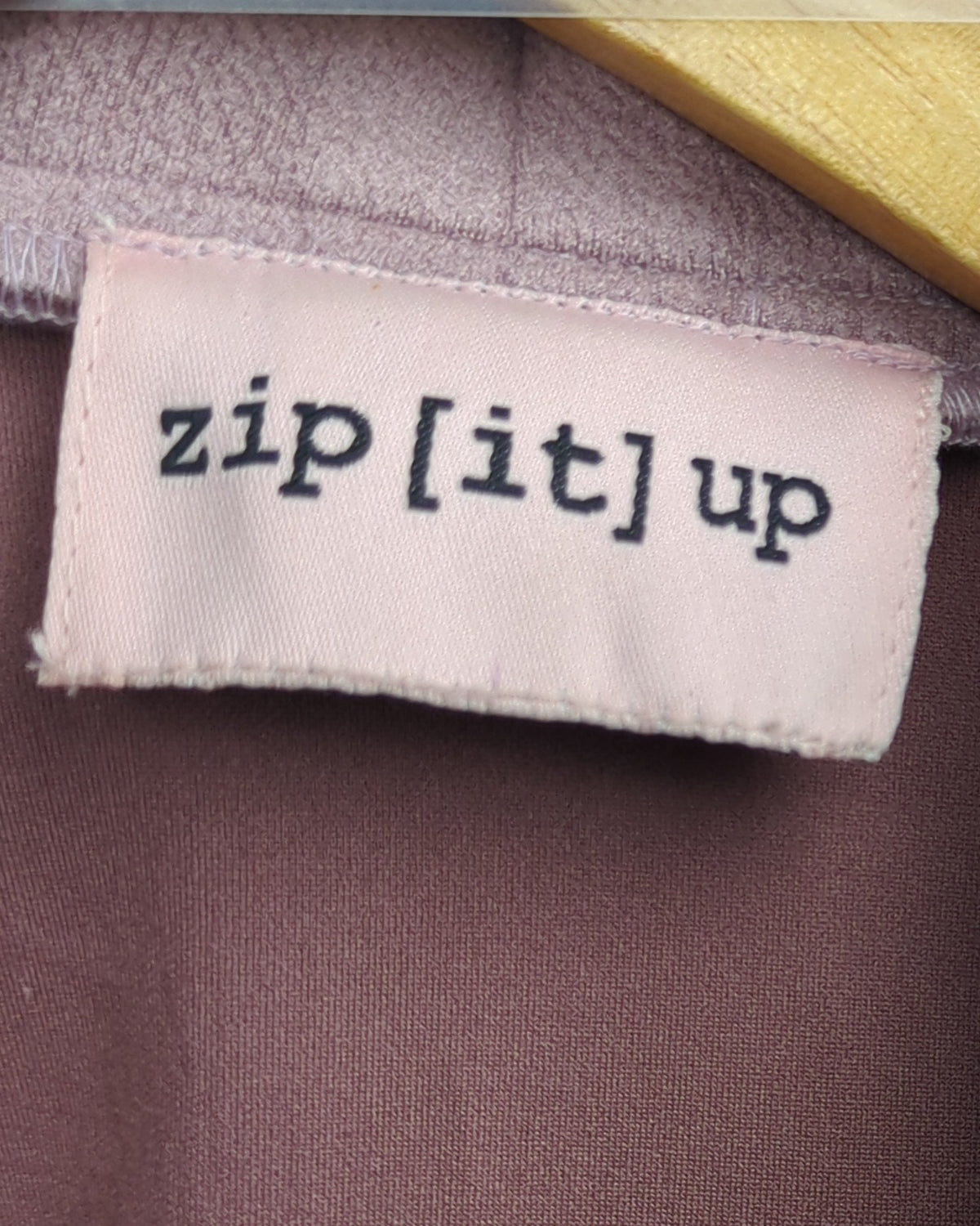 Zip [It] Up Wine Sleeveless Shrug