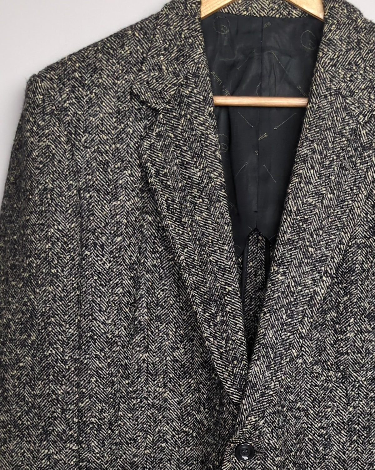 Custom Tailor Gray Tweed Blazer