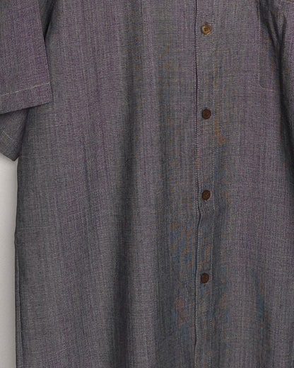 Gray Casual Shirt