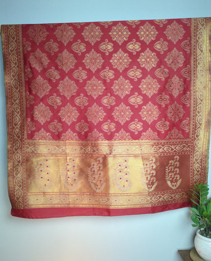 Red Silk Saree
