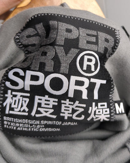 Superdry Gray Hooded Sweatshirt
