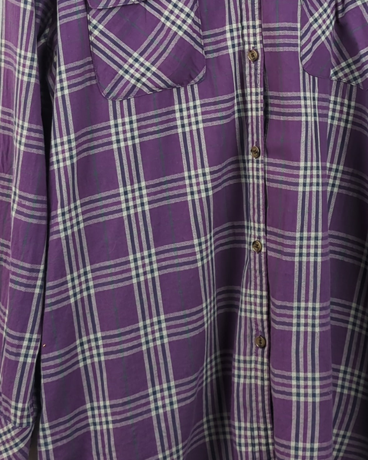 Purple Hooded Shirt