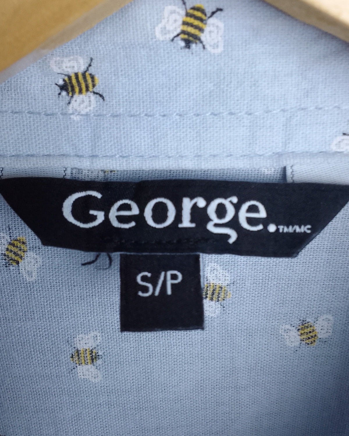 George Blue Button Shirt