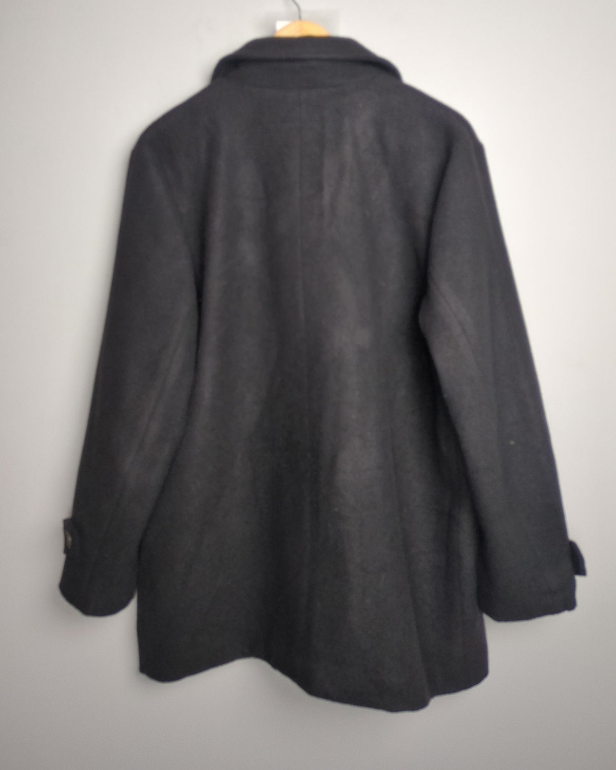 Wonder Wonder Black Peacoat Jacket